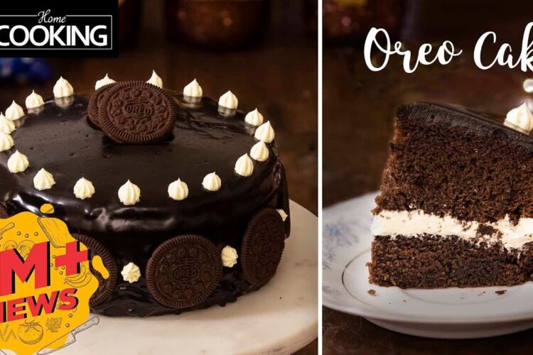 Oreo Cake | Oreo Biscuit Chocolate Cake | Eggless Cake | Oreo Cream Frosting | Chocolate Fudge Cake