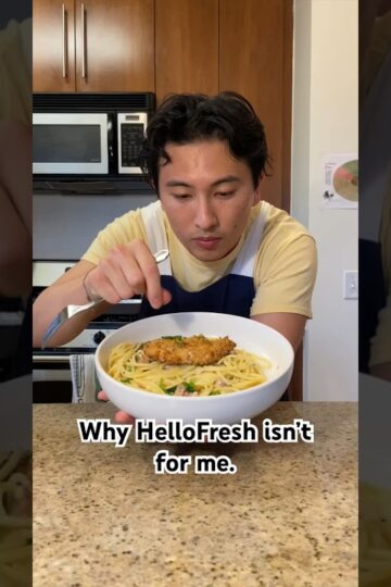 Why HelloFresh and meal kits are not for me.