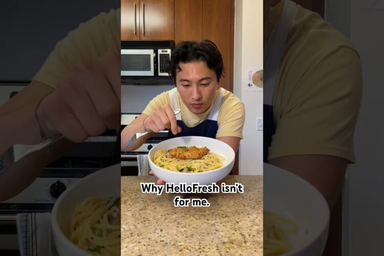 Why HelloFresh and meal kits are not for me.