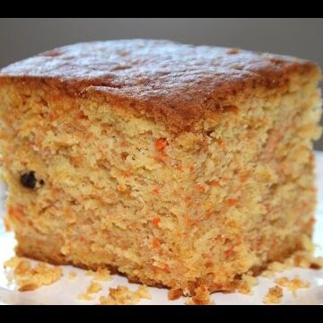 carrot cake recipe/soft & moist -- Cooking A Dream