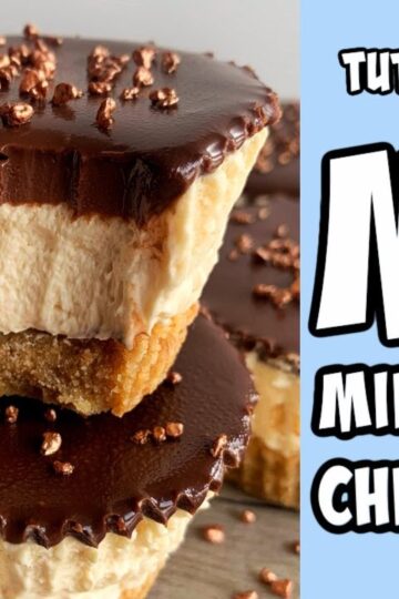 Mini Millionaires Cheesecakes Recipe tutorial #Shorts