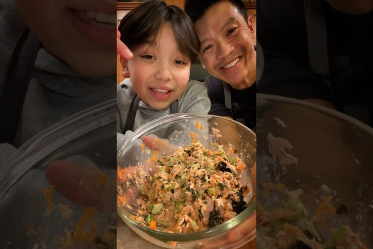 Asian Tuna Salad #tunasalad #highprotein #asianfood #asianrecipes #dinnerideas #easyrecipe