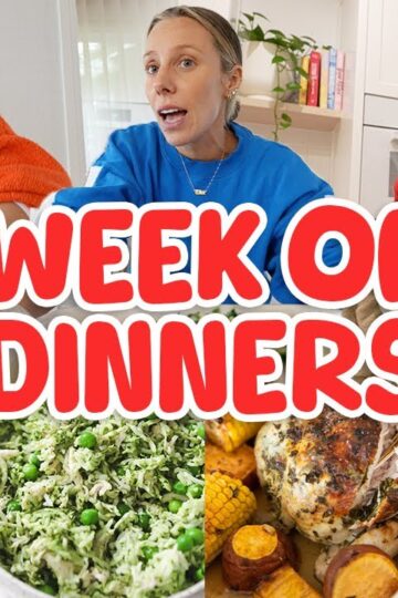 What I ACTUALLY cook for my family | 4 healthy, simple & wholesome dinners