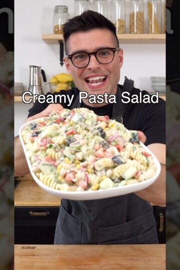 Creamy Pasta Salad with Mayonnaise