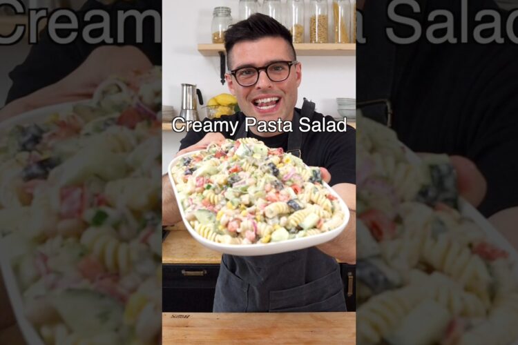 Creamy Pasta Salad with Mayonnaise