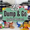 25 EASY DUMP & GO CROCKPOT DINNERS | SO GOOD SIMPLE & TASTY SLOW COOKER RECIPES | JULIA PACHECO