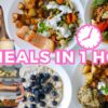 Meal Prep 24 Healthy Meals in 1 Hour (Breakfast, Lunch & Dinner for 4 days for 2 people)