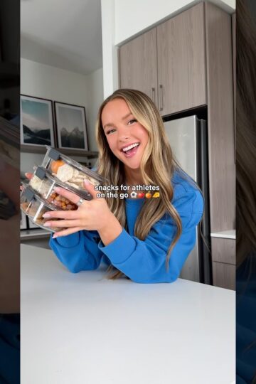3 healthy snack ideas for on the go athletes #soccer #soccerplayer #athlete #healthysnacks