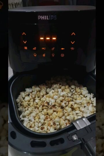 philips air fryer/popcorn 🍿#food #recipe #cooking #airfryer