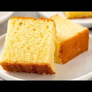 Sponge Cake Recipe: Soft & Moist