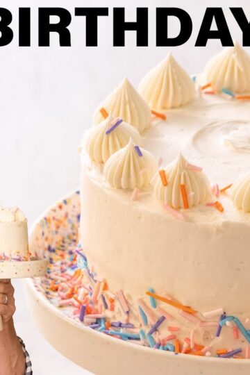 Easy Birthday Cake Recipe