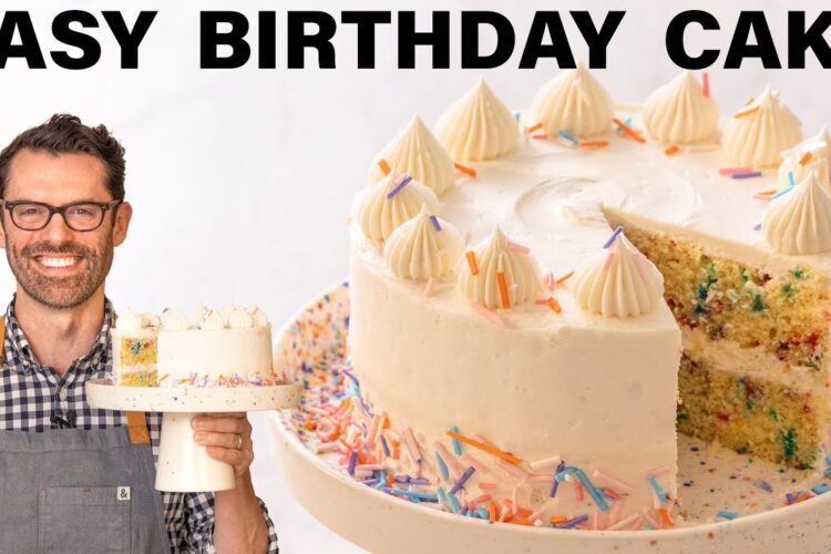 Easy Birthday Cake Recipe