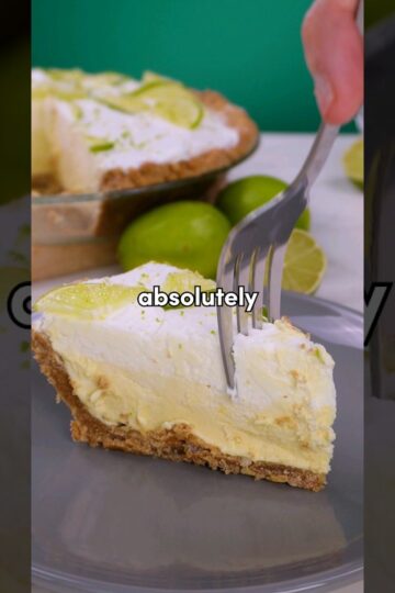 This KEY LIME PIE is summer in a slice!