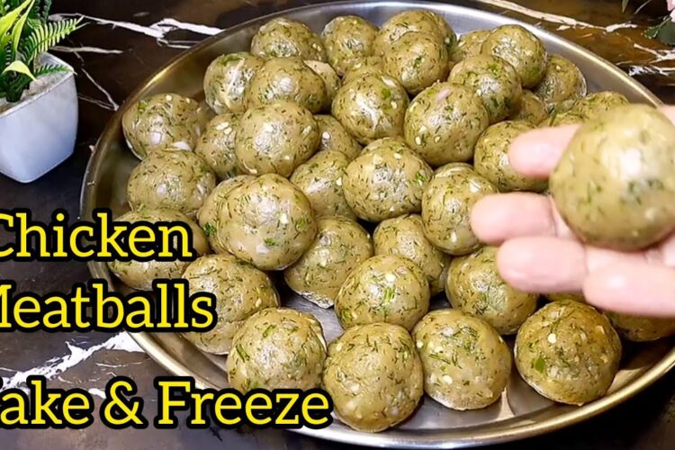 Chicken Meat Balls | Chicken Kofta Recipe | Make & Freeze | Easy Chicken Recipe For  Parties