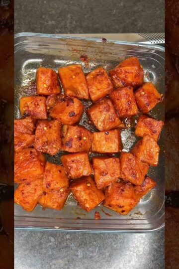 How To Make Healthy Salmon Bowl with 42g Protein! #salmon #recipe #protein