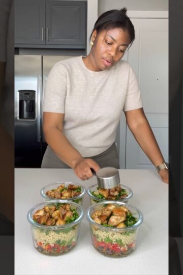 Healthy Meal Prep Lunch!