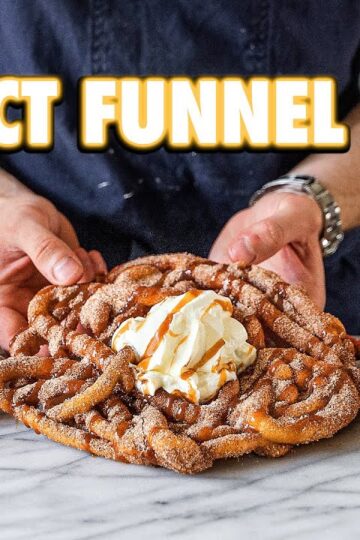 Perfect Homemade Theme Park Funnel Cakes (3 Ways)