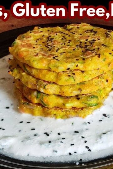 Protein Rich, Low Calorie Zucchini & Chickpea Weight Loss Breakfast Recipe/ Healthy Breakfast Ideas