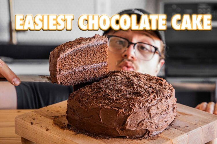The Easiest Chocolate Cake Of All Time