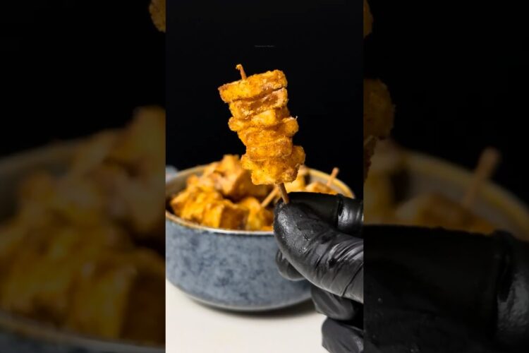 Peri peri potato crisps 🥔 #shorts