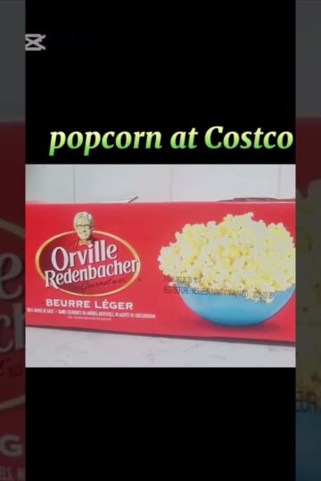 Healthy snacks series-1  Orville popcorn low calorie