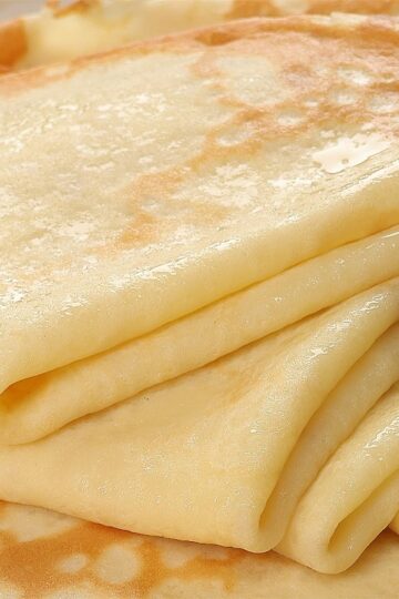 The main SECRET of Perfect French Pancakes is to mix all the ingredients correctly!