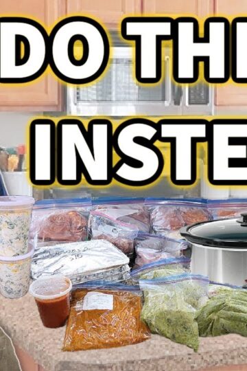 Freezer Meal Prep For REAL LIFE | No More All-Day Prepping!