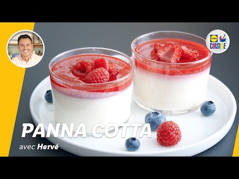 Panna cotta aux framboises | Lidl Cuisine