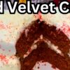 Homemade Red Velvet Cake For Valentines Day