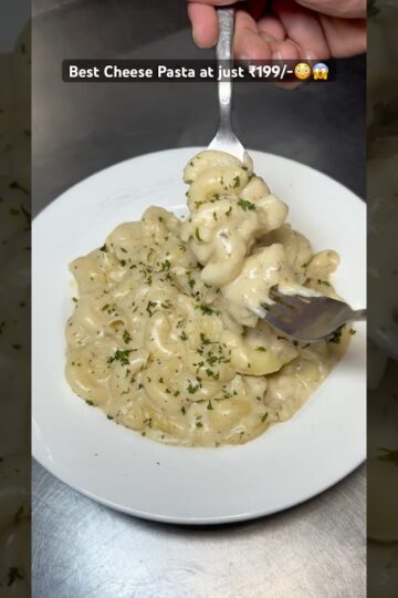 ₹199/- Macaroni Cheese Pasta🤤❤️ #shorts #macaroni #indianstreetfood