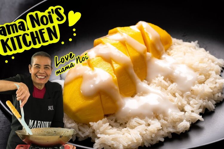How To Make Thai Mango Sticky Rice - Marion's Kitchen
