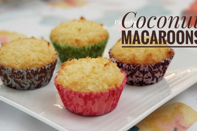 Filipino Coconut Macaroons | Soft and Moist | PinoyCookingRecipes