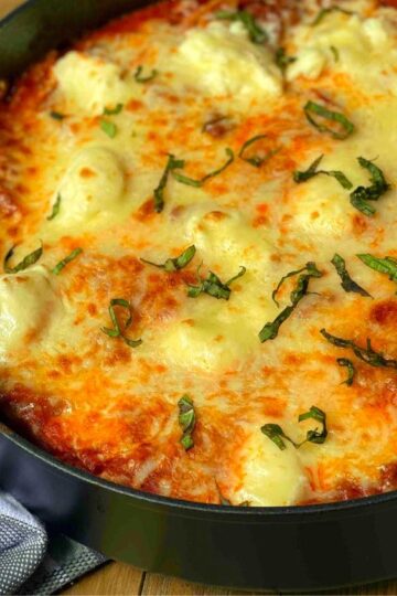 30 Minute Skillet Lasagna