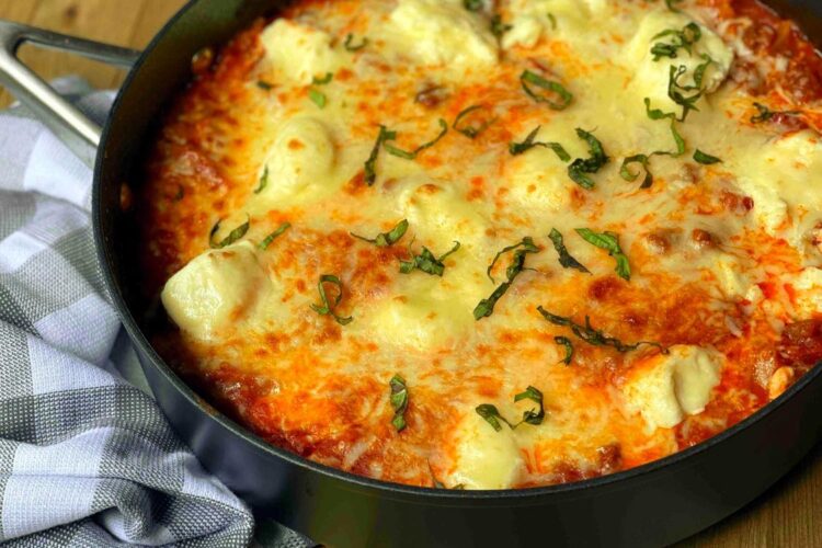 30 Minute Skillet Lasagna