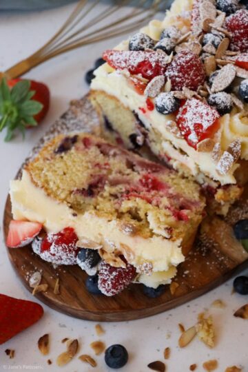 Bakewell Loaf Cake! - Jane's Patisserie