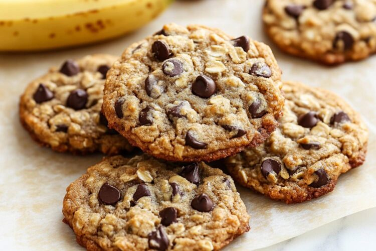 Banana Oatmeal Cookies