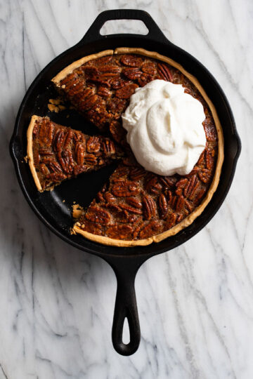 Apple Brandy Candied Pecan Pie