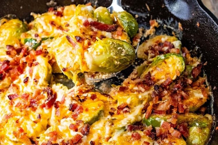 Brussels Sprout Bake Casserole