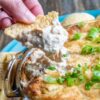Cheesy Crab Rangoon Dip