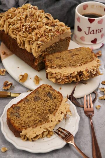 Coffee Walnut Loaf Cake! - Jane's Patisserie