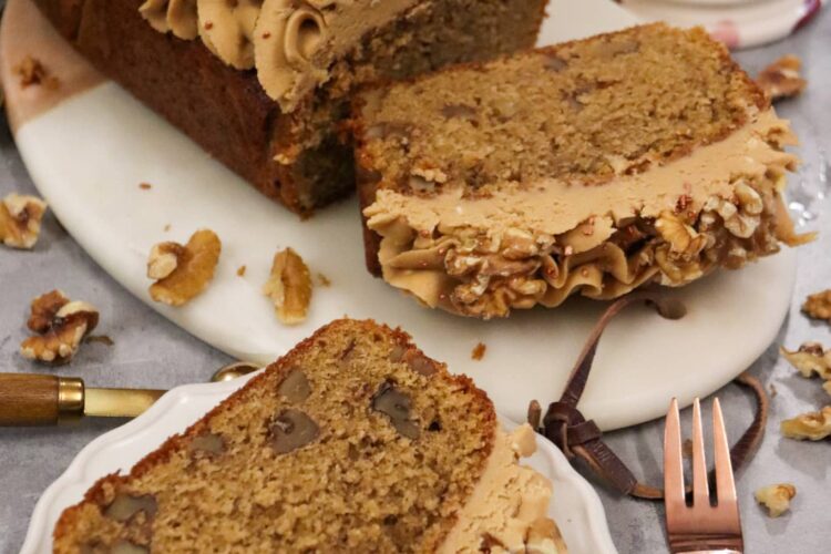 Coffee Walnut Loaf Cake! - Jane's Patisserie