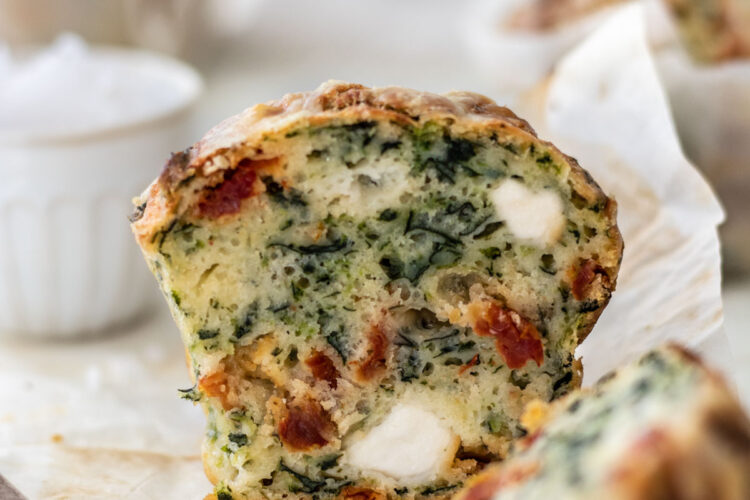 Spinach and Feta Muffins