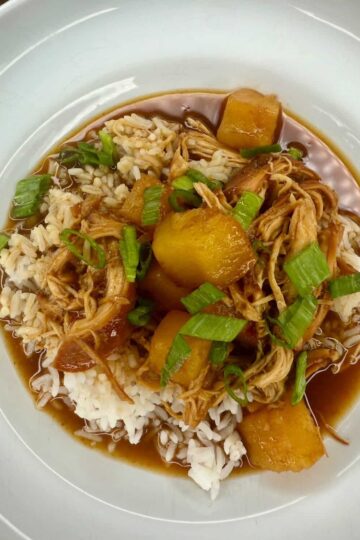 Crockpot Pineapple Teriyaki Chicken 🍍