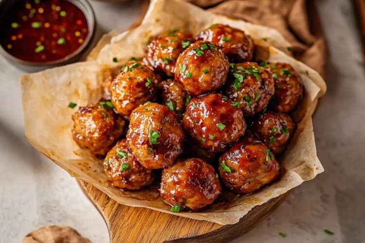 Firecracker Chicken Meatballs