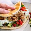 Greek Chicken Gyros with Tzaziki