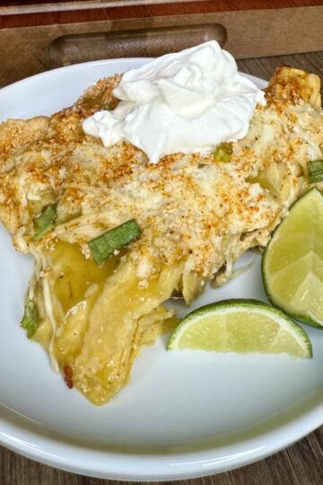 Elote Chicken Enchiladas - Melissa Jo Real Recipes