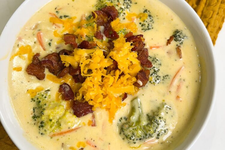 Broccoli Cheddar Soup - Toni's Recipes