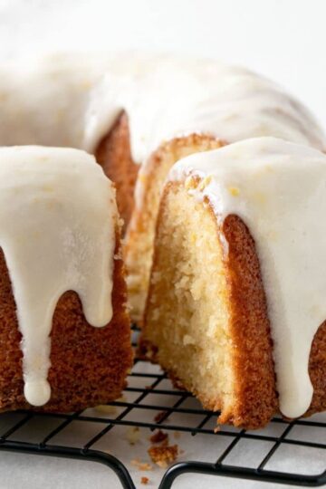 Italian Lemon Pound Cake