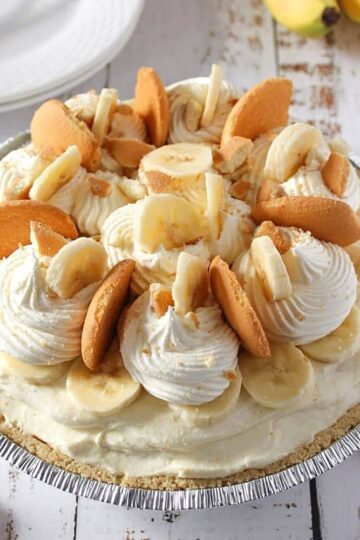 No Bake Banana Pudding Cheesecake