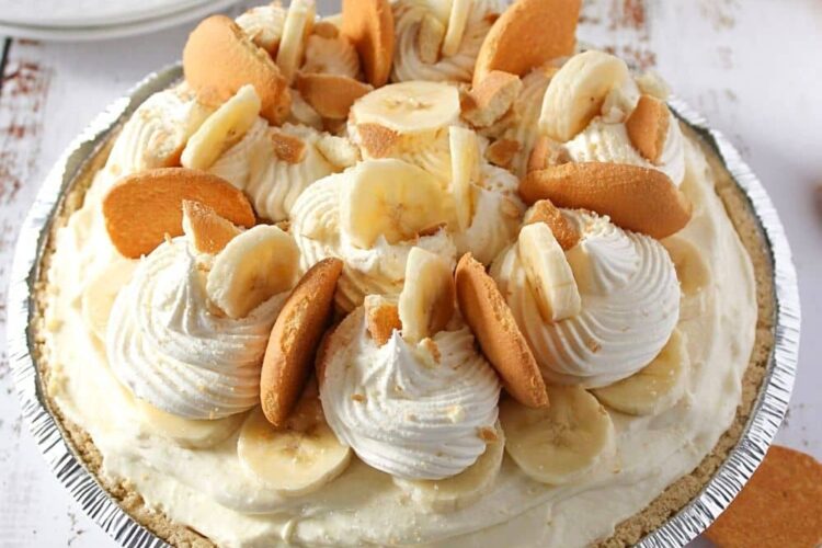 No Bake Banana Pudding Cheesecake